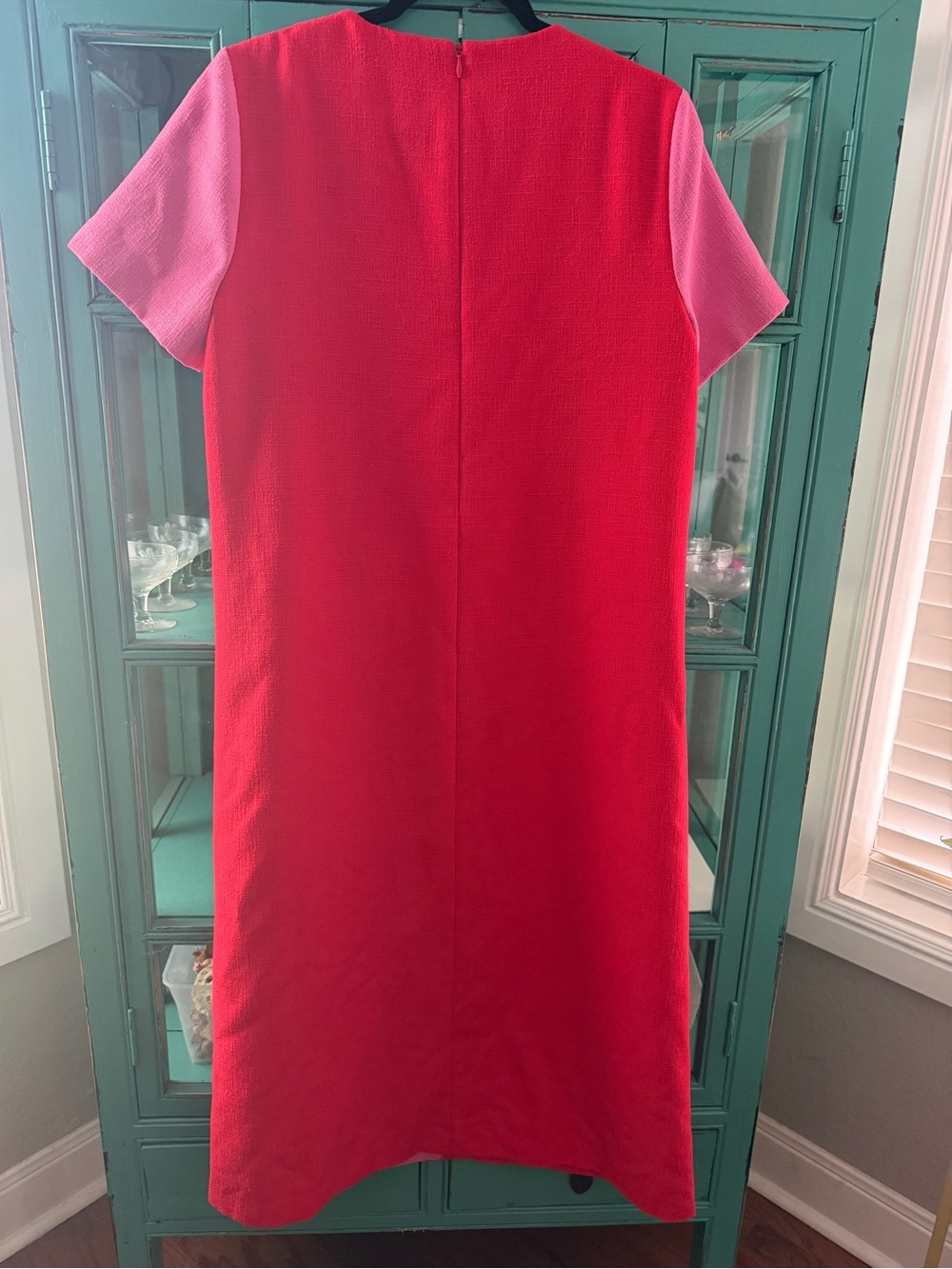 Tuckernuck Poppy & Hot Pink Placed Embroidery James Dress - EUC - medium - Picture 6 of 6